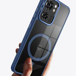 Karwan Unisex Solid Moto Edge 40 Back Case image 2