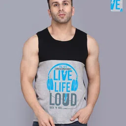 SLOWLORIS Men Typography 2 Applique Slim Fit T-shirt-picture-17