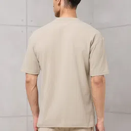 Technosport Men Printed Anti Static Slim Fit T-shirt image 3