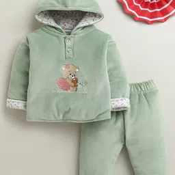 BUMZEE Girls Pure Cotton Solid Clothing Set-picture-25