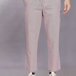 THE BEETEL HOUSE Men Relaxed Loose Fit Easy Wash Trousers-picture-15