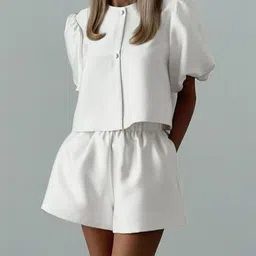 LULU & SKY Round Neck Top With Shorts-picture-21