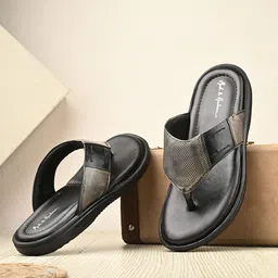 Mast & Harbour Men Leather Comfort Sandals-picture-32