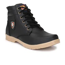 LEEPEETER Men Casual Block-Heeled Regular Boots-picture-21