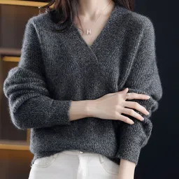 Outzidr Women Ribbed Pullover-image-24