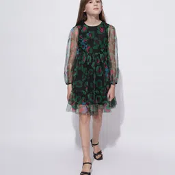 Vero Moda Floral Print Fit & Flare Dress-picture-23