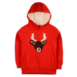 Cherry Crumble Unisex Kids Embroidered Hooded Sweatshirt-picture-28