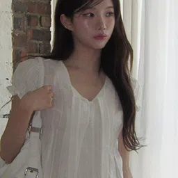 StyleCast Women Cotton V-Neck Puff Sleeves Crop Tops image 4