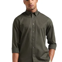 Tommy Hilfiger Men Slim Fit Opaque Printed Casual Shirt-image-46