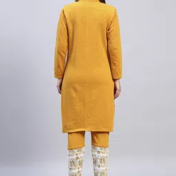 ZEPPI Women Woollen Kurta Palazzo Set image 2