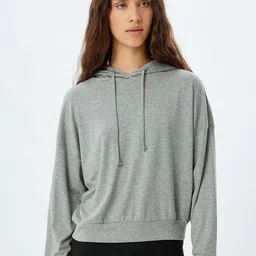 Koton Women Hooded Long Sleeves Sweatshirt image 1