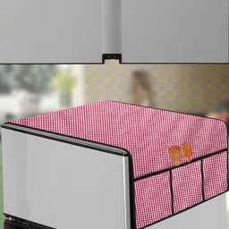 The Furnishing Tree Pink Printed Air Conditioner Cover-picture-30