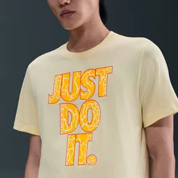 Nike Typography Printed Sportswear Cotton Men's T-Shirt-picture-11