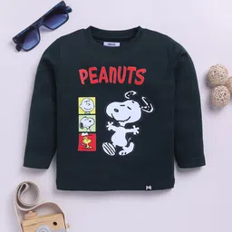 YK X Minute Mirth Boys Peanuts Printed Pure Cotton T-shirt-picture-32