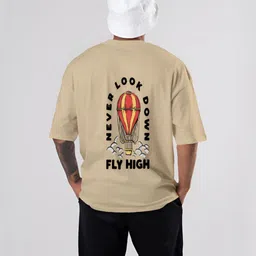 Moda Rapido Men Printed Oversized T-shirt image 3