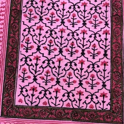 PALASH Hand Block Printed Unstitched Dress Material image 3
