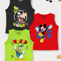 YK Disney Boys 3 Printed Applique T-shirt-picture-46