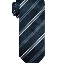 The Tie Hub Men Striped Broad Tie-picture-12