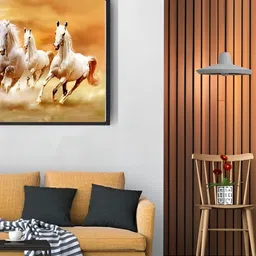 PixelAura Brown & White Birds & Animals Printed Wall Sticker image 2