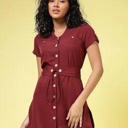 BEING NAUGHTY Women Fit & Flare Mini Dress-picture-13