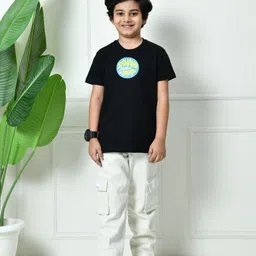 FITINC Boys Printed Bio Finish T-shirt image 2
