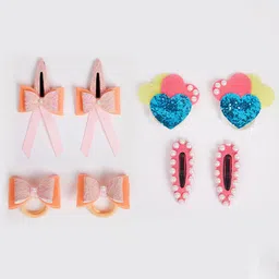 RIBBON CANDY Set Of 8 Girls Embellished Hair Accessory-image-28