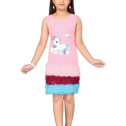 Sangria Girls Nylon Dresses-picture-38
