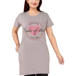 WOOL 4U Women Printed T-shirt-image-90