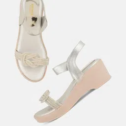 Anouk Women Synthetic Wedge Sandal Heels image 4