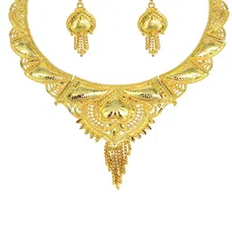 PRIVIU Gold-Plated Heart Shaped Jewellery Set image 4