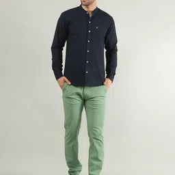 TIM PARIS Regular Fit Pure Cotton Casual Shirt-image-3