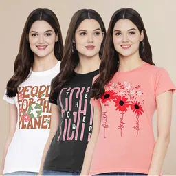 Metronaut Women Typography 3 T-shirt image 1