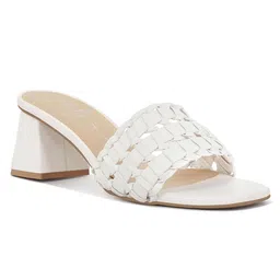 London Rag Women Woven Design Open Toe Block Sandals-picture-33