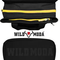 WILDMODA Brand Logo Printed Structured Shoulder Bag image 3