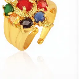 Navkar Crafts Navratna Ring image 2
