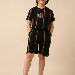 U.S. Polo Assn. Kids Boys Striped Print Shorts-picture-11