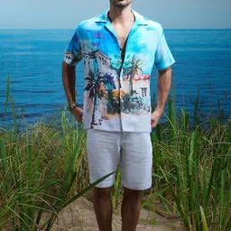 ASUKA Men Floral Opaque Printed Casual Shirt image 2