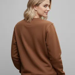 DressBerry Women Printed Long Sleeves Round Neck Sweatshirt image 2
