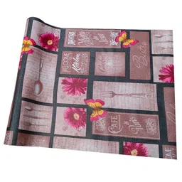 Mopak Decor Brown Set of 1 Regular Shelf Liner Organisers-picture-28