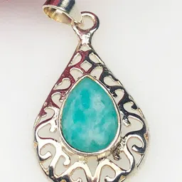 Zhupuk Silver-Plated Oval Pendants-picture-38