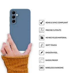 SPRIG Unisex Solid Samsung Galaxy A55 5G Back Case Mobile Accessories image 3