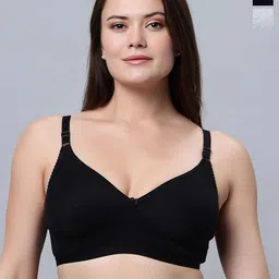 In Care Women Pack of 2 Full Coverage Non Padded and Non-Wired seamless cups T-shirt Bra-picture-22