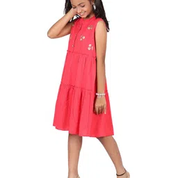 SILK SPARROW Fit & Flare Dress image 3