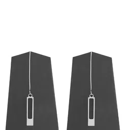 Goldnera Geometric Drop Earrings-image-3