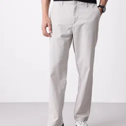 Mast & Harbour Men Relaxed Fit Casual Trousers image 3