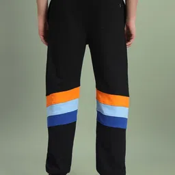 WEARDUDS Men Color-Blocked Relaxed-Fit Joggers image 4