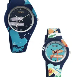 ZOOP from TITAN Mini Me Kids Set Of 2 Round Dial & Straps Analogue Watch 2603116041PP02W-picture-23