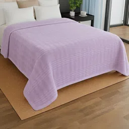 Signature Pink Mild Winter 380 GSM Double Bed Blanket-image-19