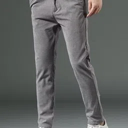StyleCast Men Slim Fit Chinos Trousers-image-52