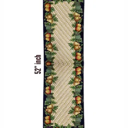 ANA 7 Pcs Violet & Yellow Printed Table Place Mats image 2